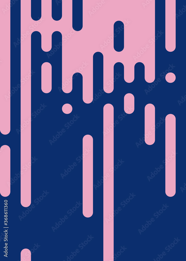 Abstract Rounded Color Lines halftone transition background illustration Abstract Rounded Color Lines halftone transition background illustration