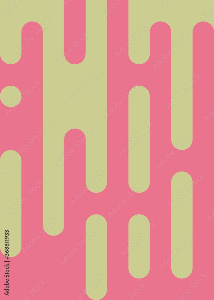 Abstract Rounded Color Lines halftone transition background illustration Abstract Rounded Color Lines halftone transition background illustration