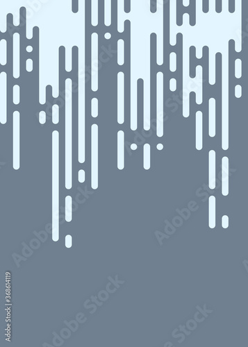 Slate Gray color Abstract Rounded Color Lines halftone transition background illustration