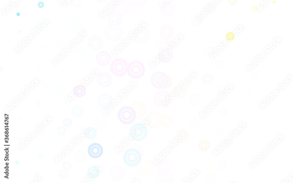 Light Blue, Yellow vector pattern with spheres. Light Blue, Yellow vector pattern with spheres.