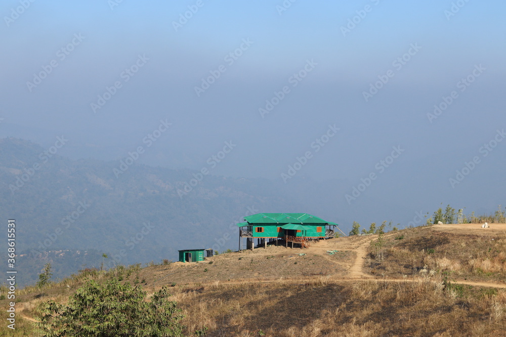 hut in the bang of sangu river hut in the bang of sangu river