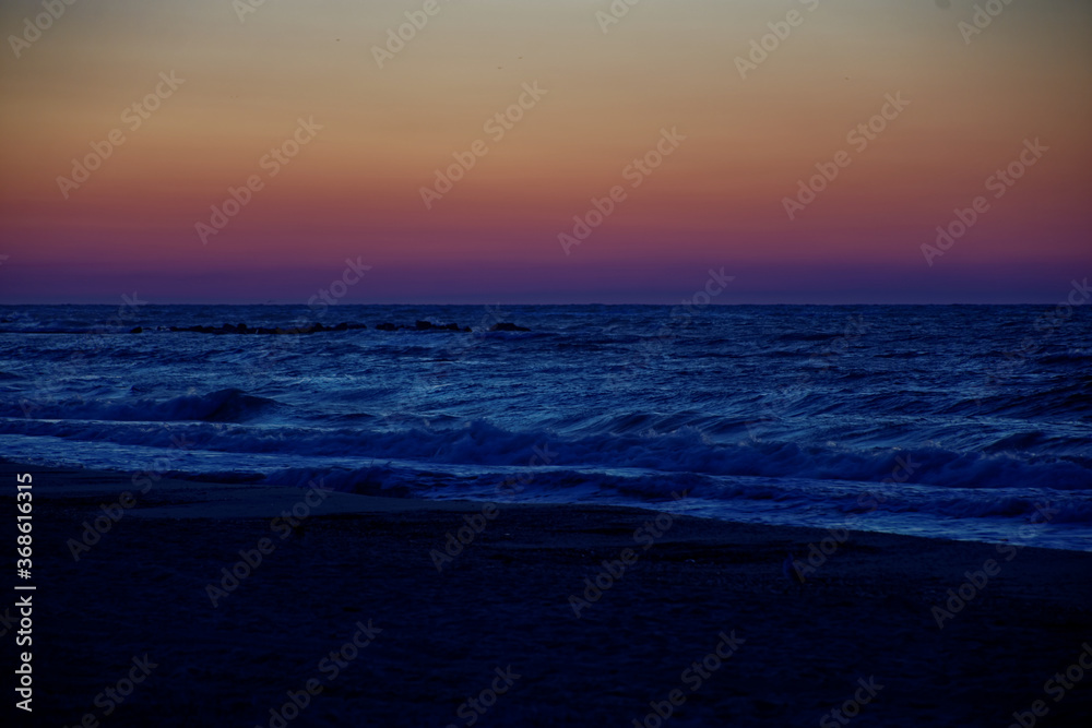 Obraz premium Beautiful sea in the early morning