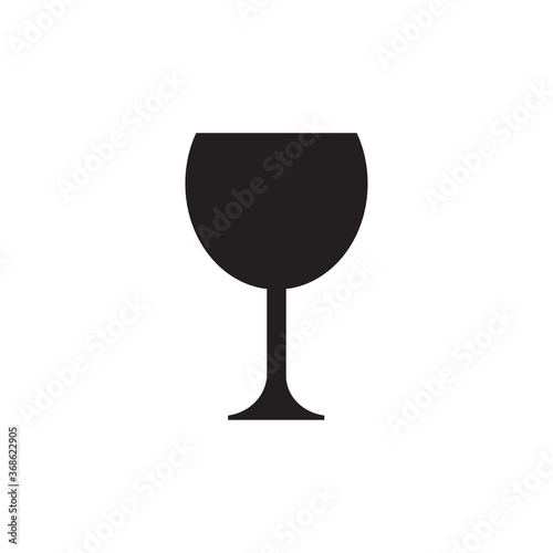 Wine glass icon 