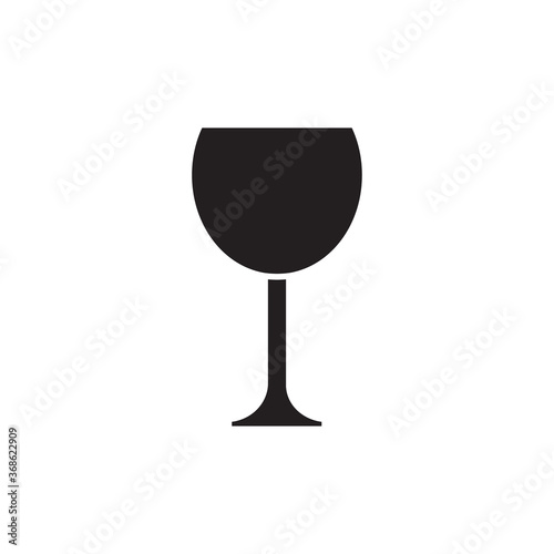 Wine glass icon 