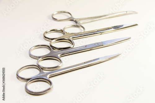 Dissection Kit - Premium Quality Stainless Steel Tools for Medical Students of Anatomy. Surgery instruments. Operation scissors.