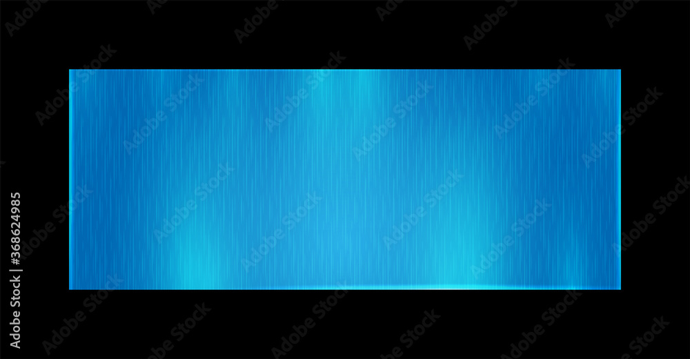 Metal blue background or texture of steel plate with reflections Iron plate and shiny