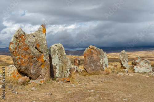 Prehistoric archaeological Karer site of Zorats, Sisian, Syunik Province, Armenia, Caucasus, Middle East, Asia photo