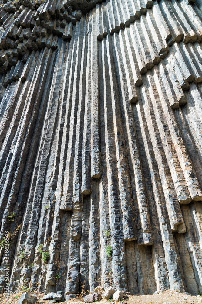 Symphony of Stones, Basalt columns formation along Garni gorge, Kotayk Province, Armenia, Caucasus, Middle East, Asia Symphony of Stones, Basalt columns formation along Garni gorge, Kotayk Province, Armenia, Caucasus, Middle East, Asia
