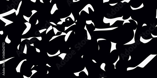 black and white abstract background with shapes and lines