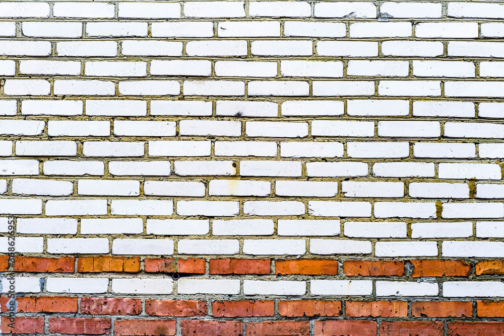 Obraz premium red brick wall