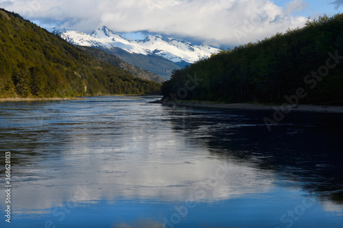 Baker River, Puerto Bertrand, Cochrane, Aysen Region, Patagonia, Chile