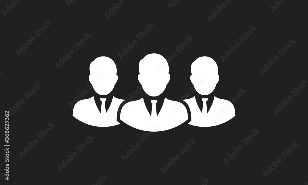 Illustration of crowd of people icon silhouettes vector. Social icon. Illustration of crowd of people icon silhouettes vector. Social icon.