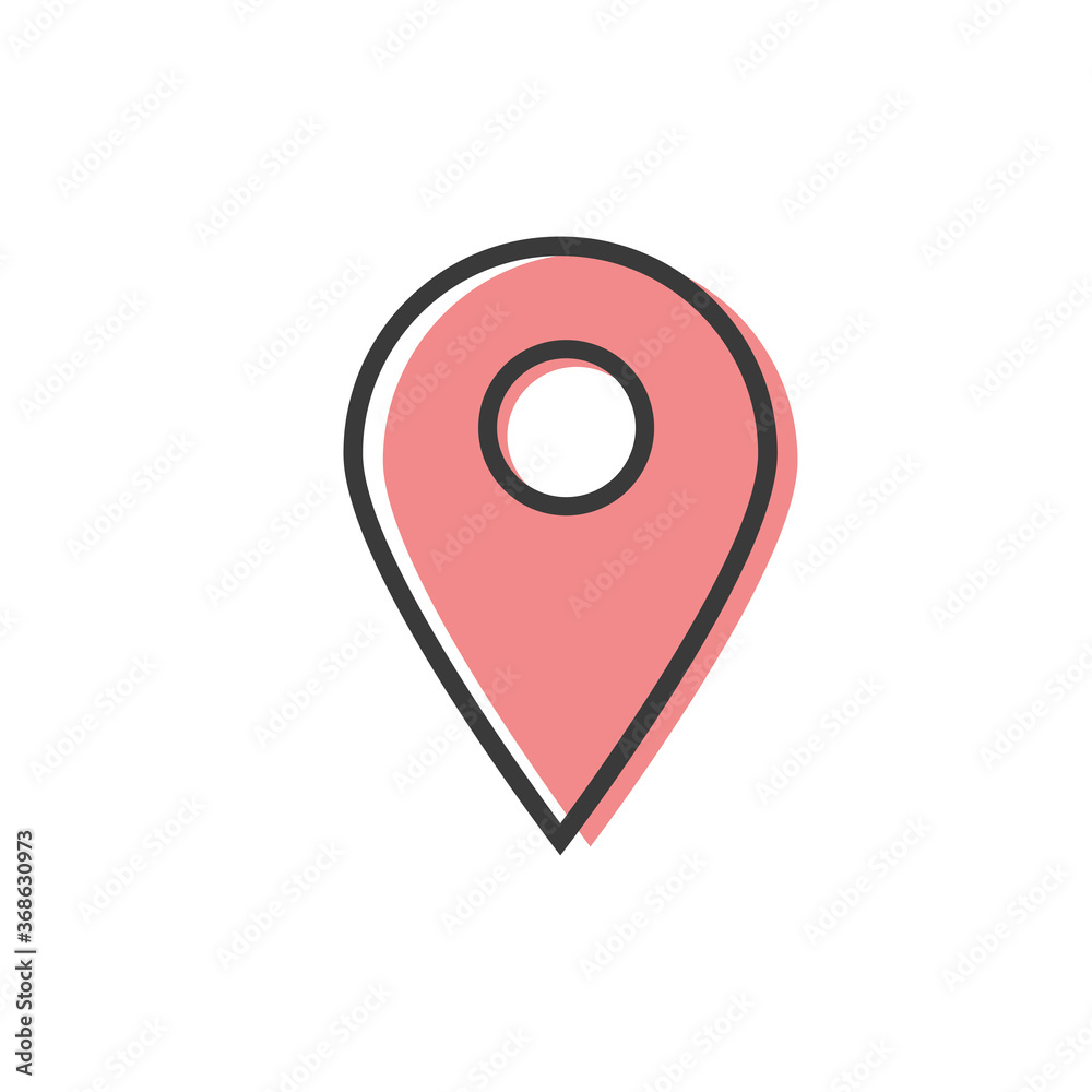 Geolocation icon. Location. Vector illustration
Geolocation icon. Location. Vector illustration