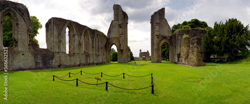 King Arthur's Grave, Glastonbury Abbey, Glastonbur, ENGLAND photo