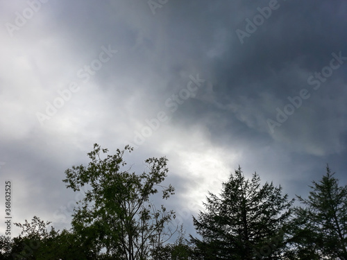 clouds in the sky