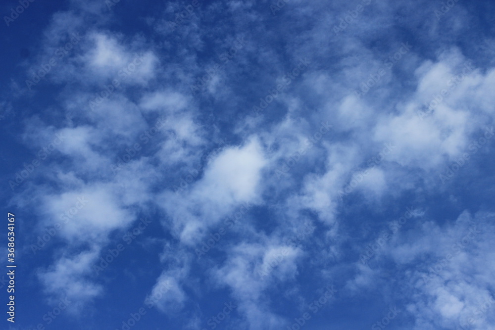 Small white clouds. Russia. Small white clouds. Russia.