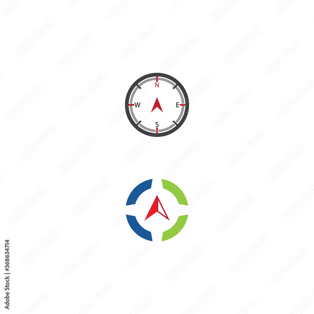 Compass Logo Template vector icon Compass Logo Template vector icon