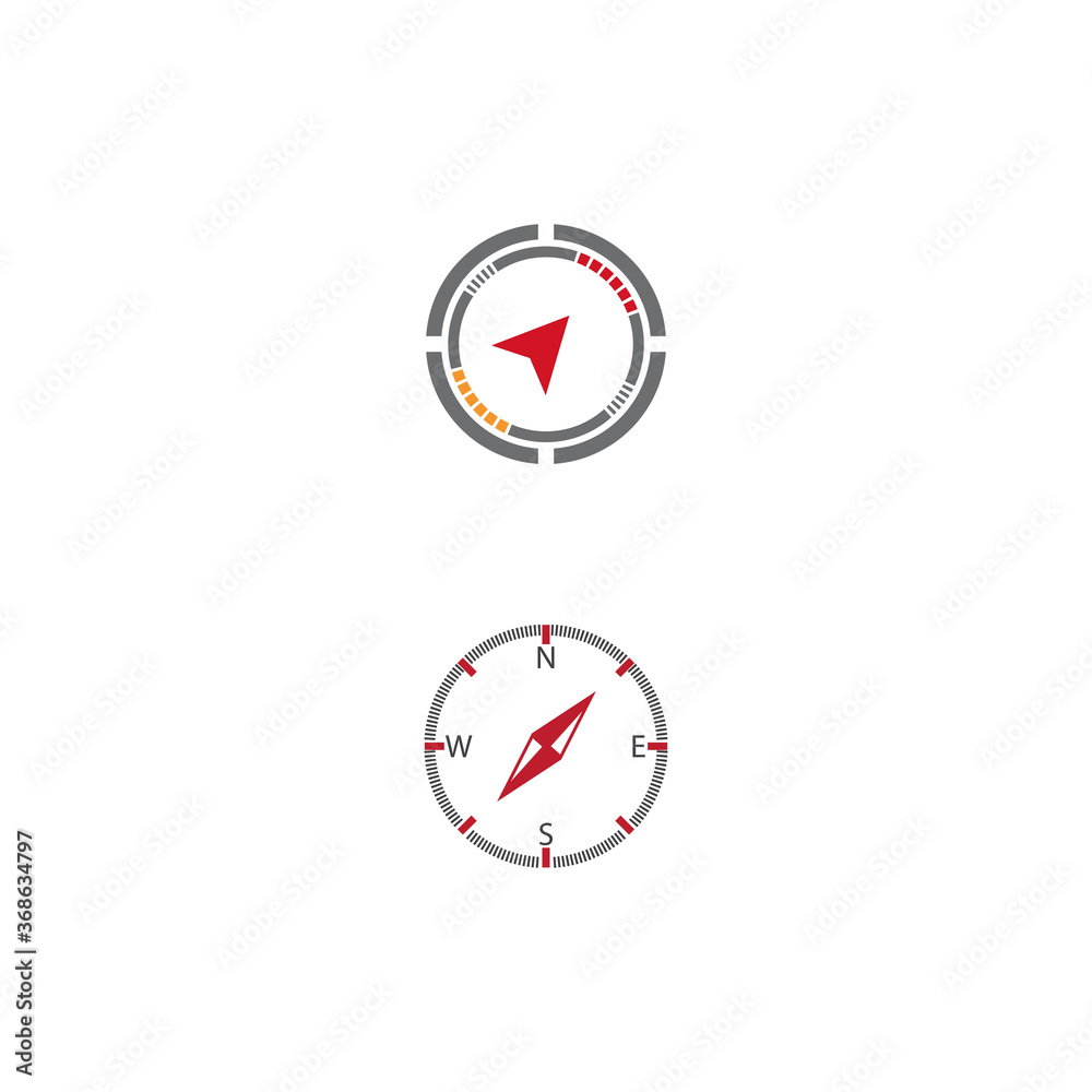 Compass Logo Template vector icon Compass Logo Template vector icon
