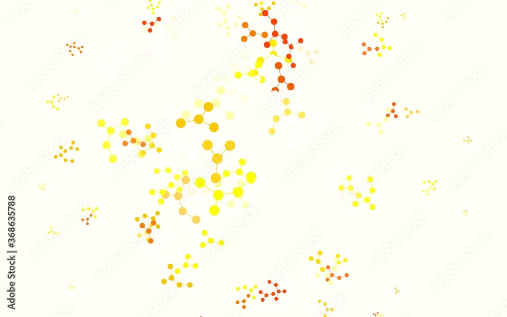 Light Green, Yellow vector background with forms of artificial intelligence. Light Green, Yellow vector background with forms of artificial intelligence.