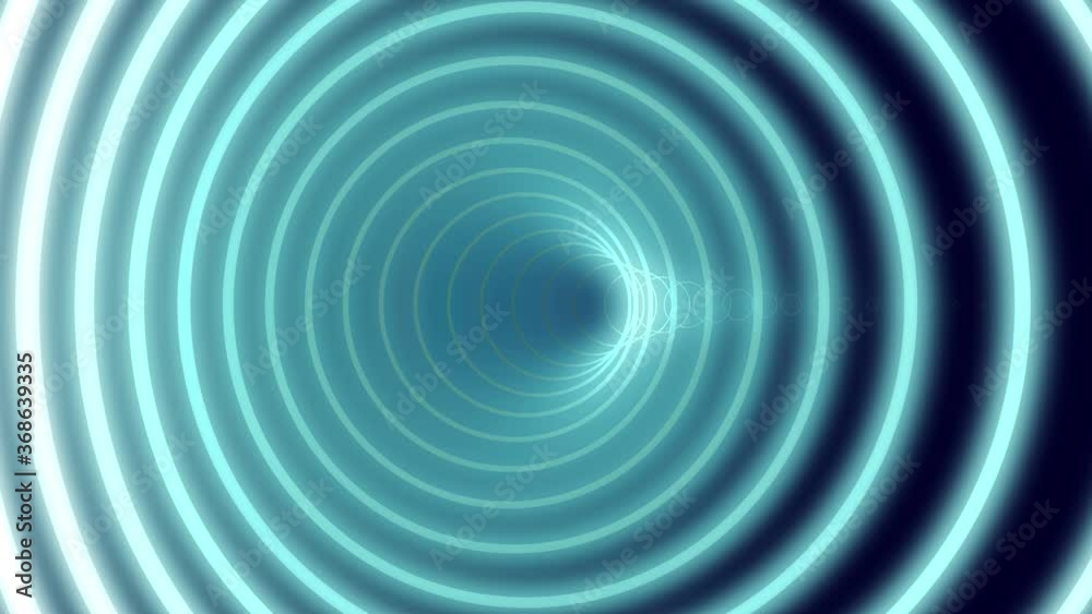 3D rendering of circle colorful neon tunnel. Round stage, virtual reality concept. 3D rendering of circle colorful neon tunnel. Round stage, virtual reality concept.