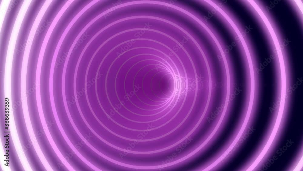 3D rendering of circle colorful neon tunnel. Round stage, virtual reality concept. 3D rendering of circle colorful neon tunnel. Round stage, virtual reality concept.