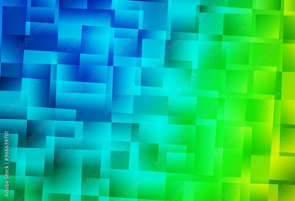 Light Blue, Green vector gradient triangles template. Light Blue, Green vector gradient triangles template.