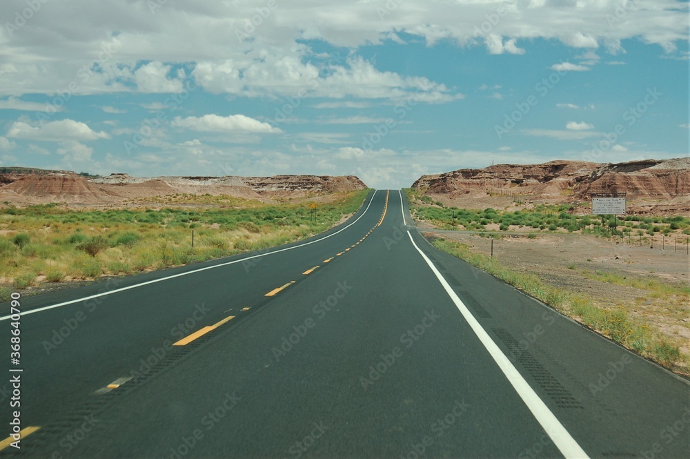 Arizona desert highway