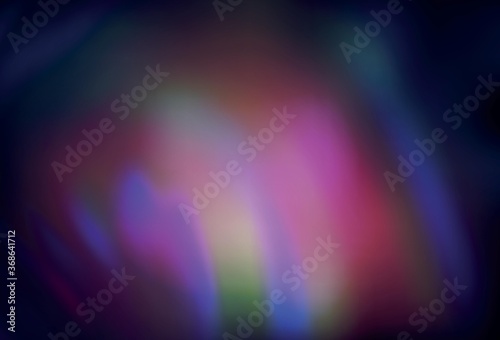 Dark Purple vector blurred shine abstract texture.