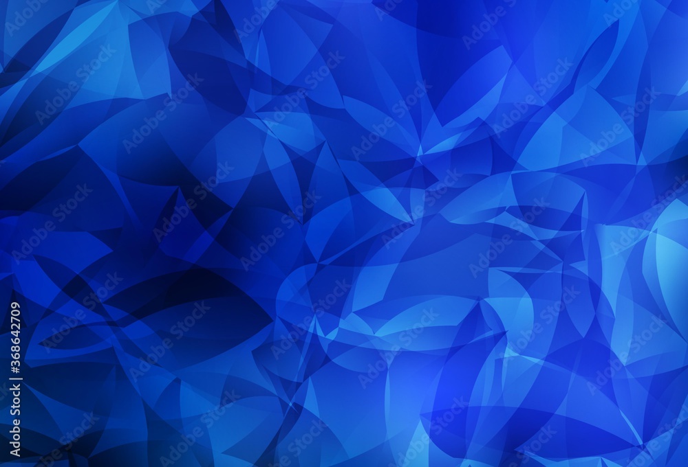 Light BLUE vector abstract mosaic backdrop. Light BLUE vector abstract mosaic backdrop.