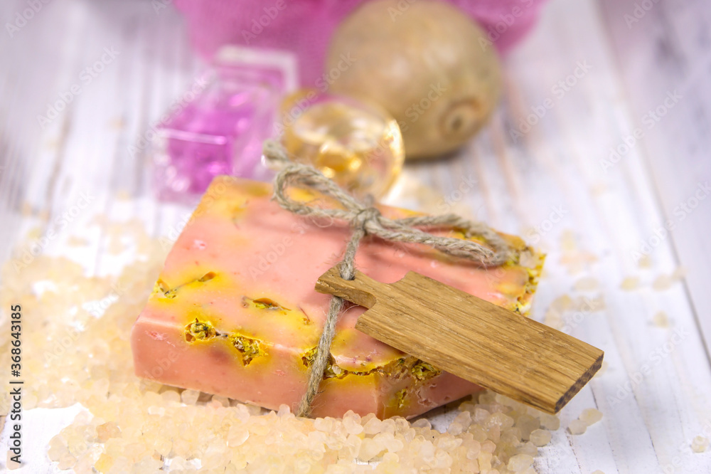 Natural handmade soap, made with fresh ingredients