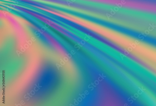 Dark Multicolor vector glossy abstract background.