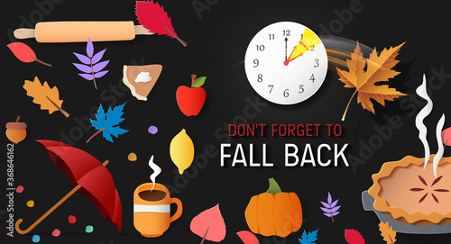Day Light Savings Time End - Don't Forget To Fall Back.
