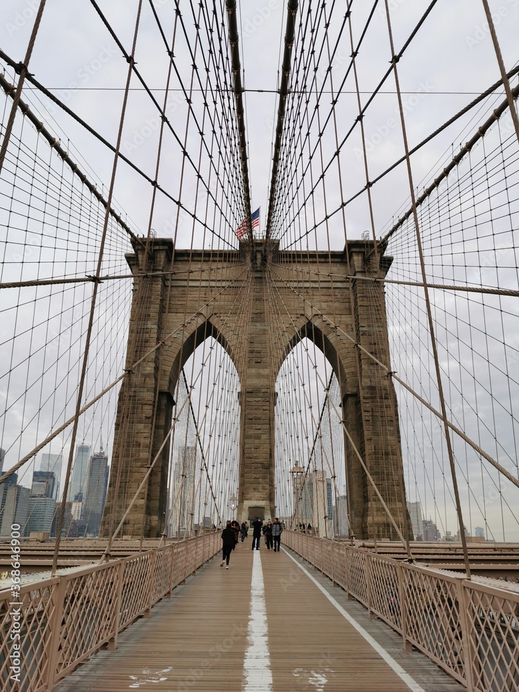 Fototapeta premium Brooklyn Bridge w Nowym Jorku