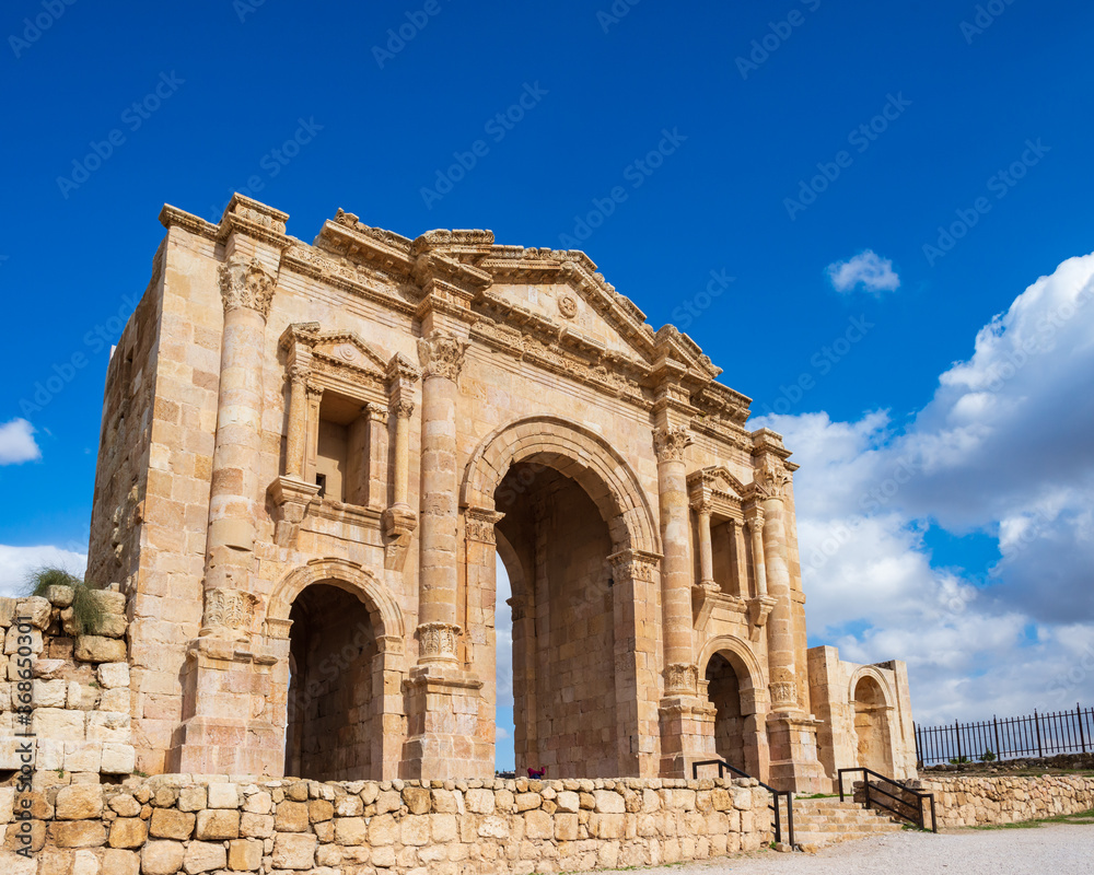 Hadrian-Tor - Jerash, Jordanien
