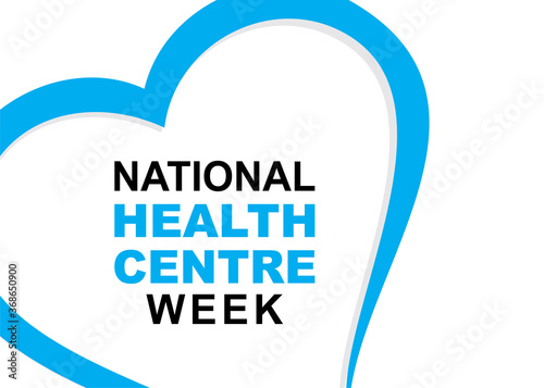 national health center week poster