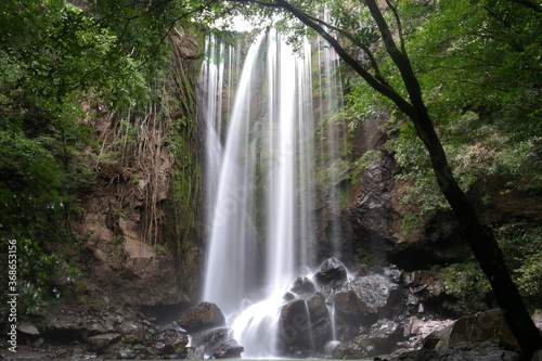 Cascadas Montaña Larga Exposición 