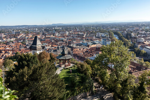 Panorama of Graz. Austria