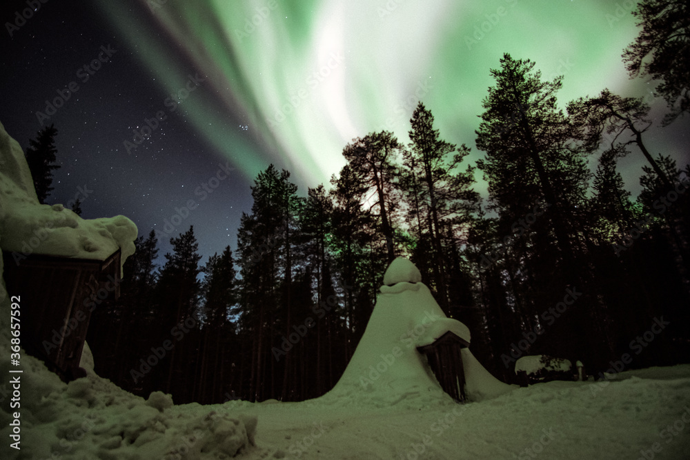 Northernlights - Polarlichter - Finnland - Lappland