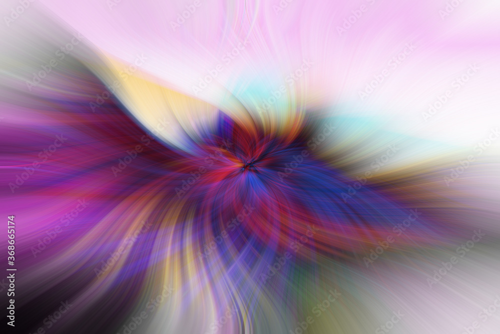I created a multicolored and abstract twril in an artistic way I created a multicolored and abstract twril in an artistic way