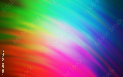 Light Multicolor vector backdrop with bent lines. An elegant bright illustration with gradient. Abstract design for your web site.