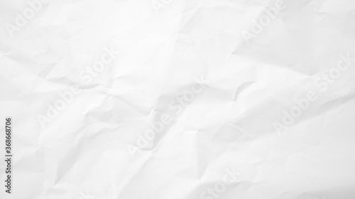 Crumpled paper texture background.Crumpled paper ball isolated on white with clipping path.abstract background of crumpled white paper