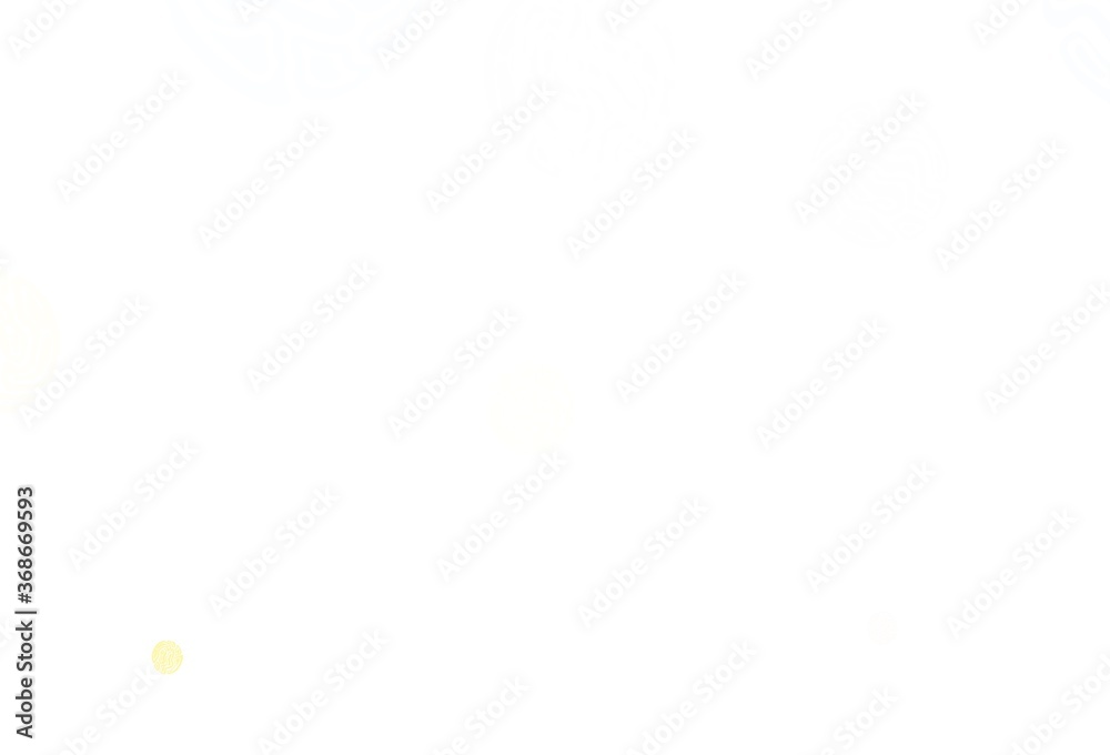 Light Green, Yellow vector texture with disks. Light Green, Yellow vector texture with disks.