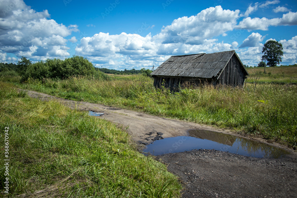 Uleyma, Yaroslavl Oblast, Russia, - 26 July 2020, Uleyma, Yaroslavl Oblast, Russia, - 26 July 2020,