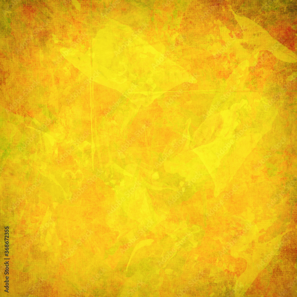 Fototapeta premium Abstract yellow grunge texture