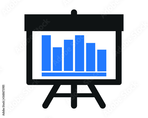 Market monitoring icon