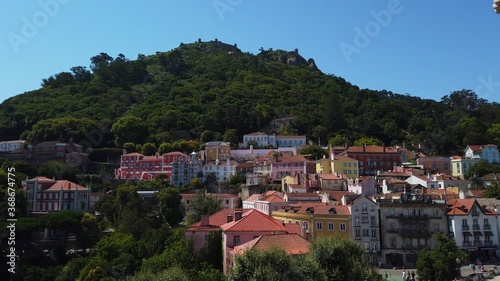 Wallpaper Mural Landscape over the village of Sintra Portugal. Sintra Portugal.  Torontodigital.ca