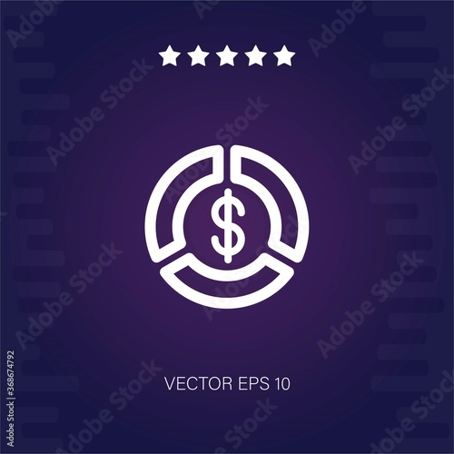 circularchart vector icon photo