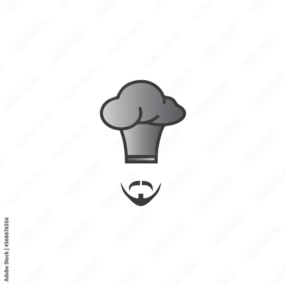 Hat chef logo template Hat chef logo template