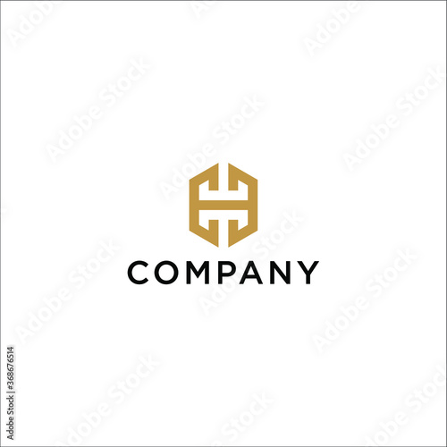 letter H logo safeguards safety from making mistakes and financial losses and maintains the lowest possible time and effort
