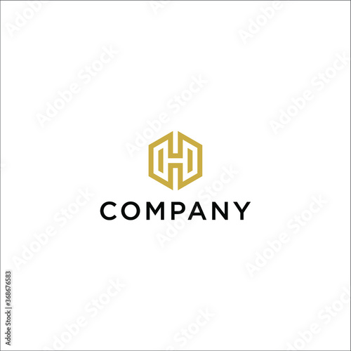 letter H logo safeguards safety from making mistakes and financial losses and maintains the lowest possible time and effort